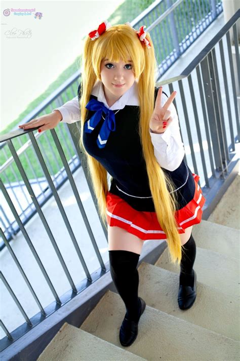 SleeppyLee1 (小礼好困) cosplay Airi Akitsuki – Oni Chichi “42 .
